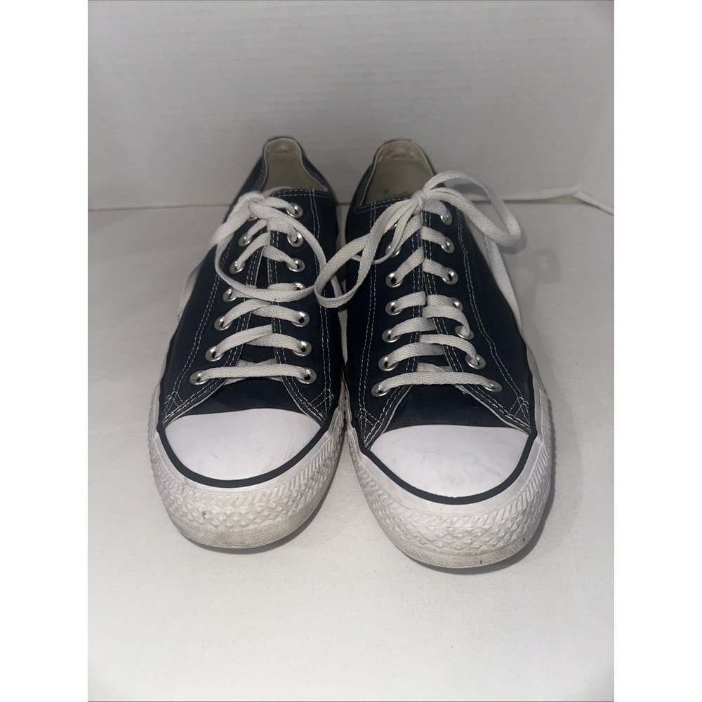Converse All Star Unisex Navy Lace-up Canvas Sneakers SIZE M11 W13